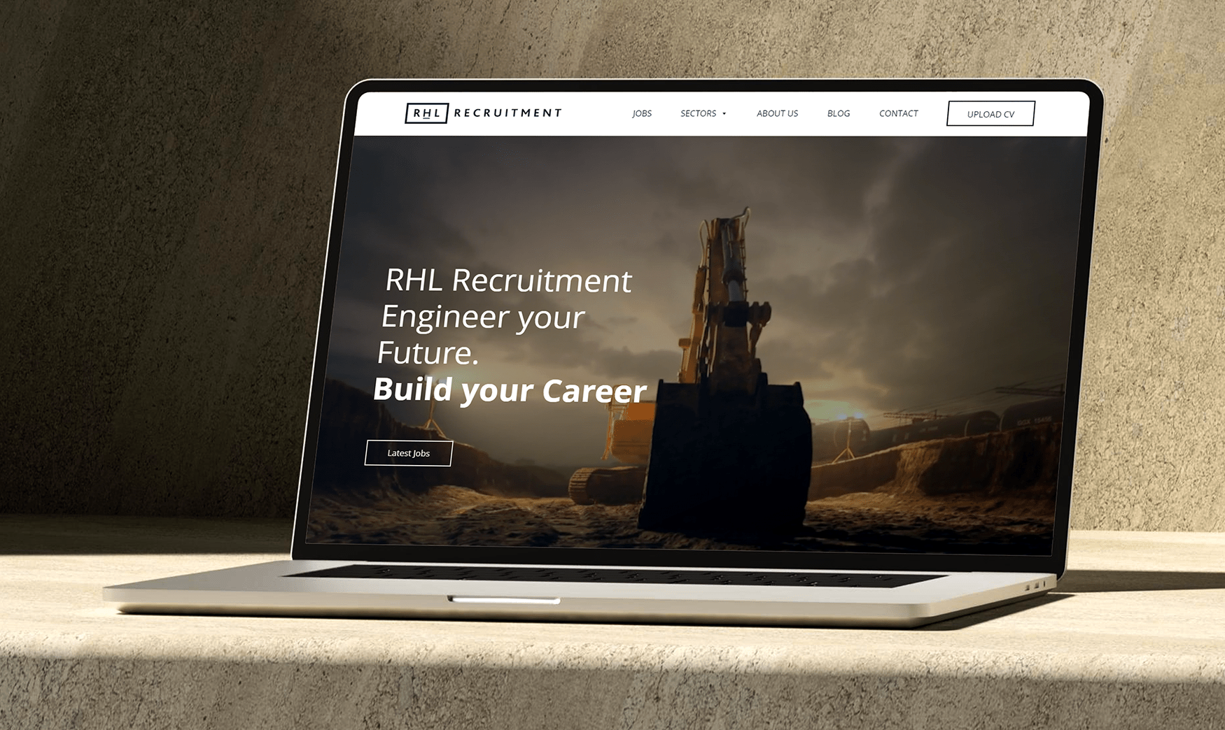 rhl recruitment website design
